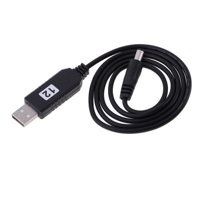 Przetwornik napięcia USB 5 V na DC 12 V Kabel zasilający USB na DC 5,5 x