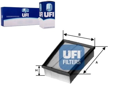 UFI ФІЛЬТРА ФИЛЬТР ВОЗДУХА