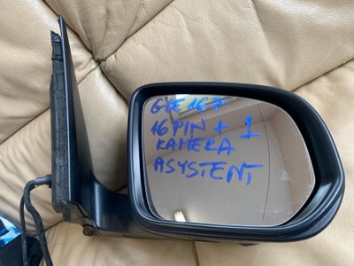 Дзеркало праве 16 pin +1 mercedes gle w167 фото №1