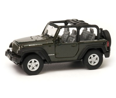 Jeep Wrangler Rubicon o top 1:34 - 39 WELLY zielo.