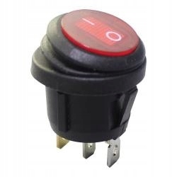 PRZEŁĄCZNIK OKRĄGŁY PODŚW.250V IP65/ 4907