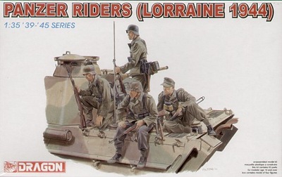 Figurki DRAGON 6156 1:35 Panzer Riders (Lorraine 1944)