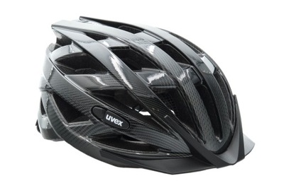 KASK ROWEROWY UVEX I-VO CZARNY POŁYSK L 56-60CM