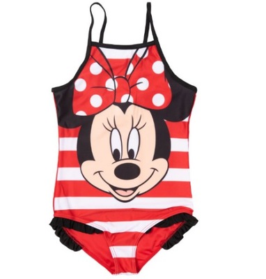 Jednoczęściowy strój Minnie Mouse 122/128