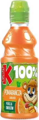 KUBUŚ 100% Sok Pomarańcza Jabłko Dla Dzieci 300ml