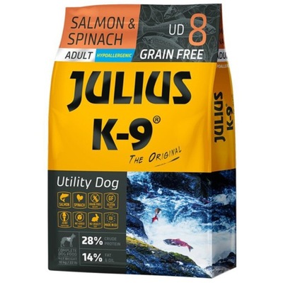 Julius K-9 Salmon & Spinach Adult - łosoś ze szpinakiem - 10kg
