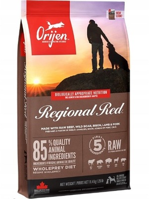 Orijen Regional Red Dog 11,4kg karma sucha dla psa