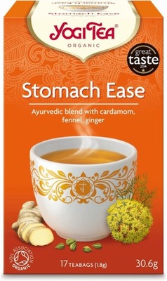 HERBATKA NA TRAWIENIE (STOMACH EASE) BIO (17 x 1,8 g) 30,6 g - YOGI TEA YO