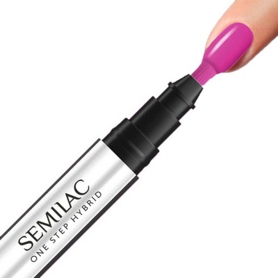 SEMILAC One Step Marker do paznokci S685 Pink Purp