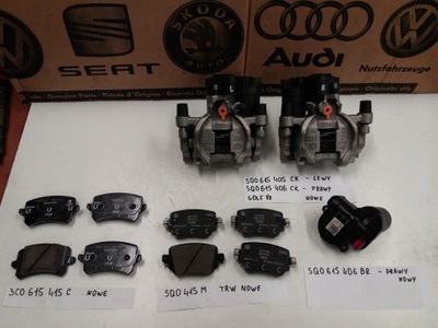 CALIPER BRAKE LEFT RIGHT REAR VW GOLF VII  