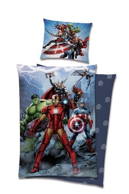 AVENGERS Komplet Pościeli Pościel 160x200