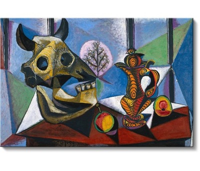 Pablo Picasso, Martwa Natura z Czaszką, 120x80 cm