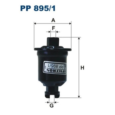 FILTRO COMBUSTIBLES FILTRON PP 895/1  