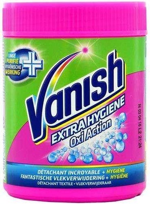 Vanish Extra Hygiene Oxi Action Odplamiacz 470g BE