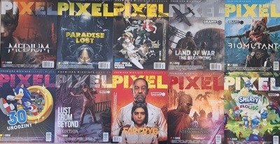 Magazyn PIXEL Rok 2021 kpl - 10 numerów