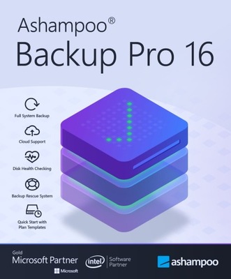 Program kopia zapasowa Backup Pro 16 Ashampoo