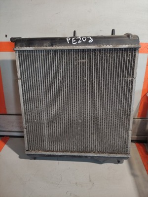 Citroen c3 ii радиатор wody вентилятор 1.4 b фото №1