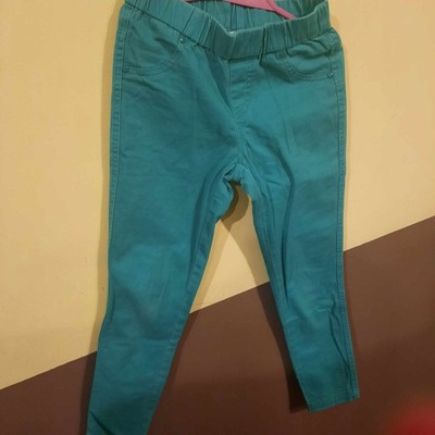 st. bernard leeginsy jeans zielone 8-9 lat 134