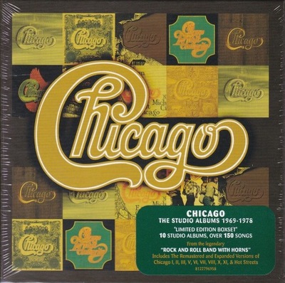 10CD- CHICAGO- THE STUDIO ALBUMS 1969-1978 / folia