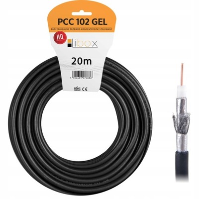 Kabel antenowy Libox PCC102GEL-20 20 m