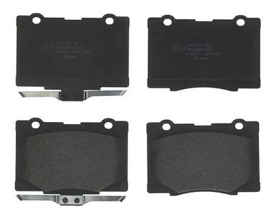 Тормозные колодки тормозной. honda legend iv 06- перед фото №1