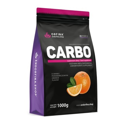 Carbo odżywka węglowodanowa pomarańczowy 1000g