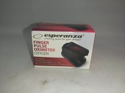 PULSOKSYMETR ESPERANZA FINGER PULSE OXIMETER OXYGEN KOMPLET