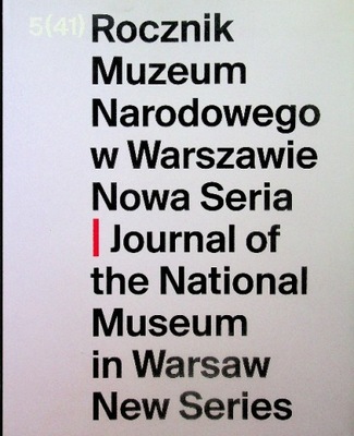 Rocznik Muzeum Narodowego w Warszawie Nowa