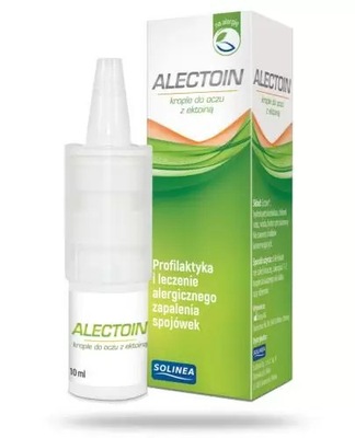 Alectoin Krople nawilżające do oczu z ektoiną 10 ml