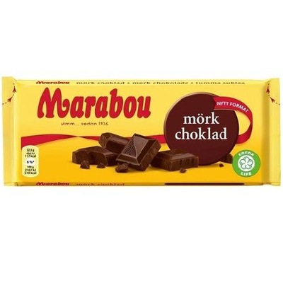 Marabou mork czekolada 180g