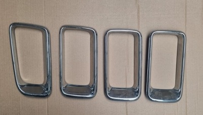 Рамки хром решітка радіатора решітка решітка jeep compass 11-17 491502crmaa фото №1