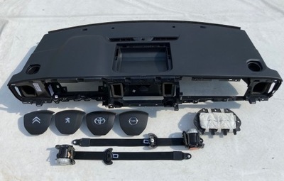 Citroen jumpy панель приладів панель приладів консоль подушки безпеки ремені фото №1