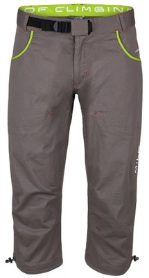 Męskie spodnie wspinaczkowe Jesel 3/4 Milo grey S