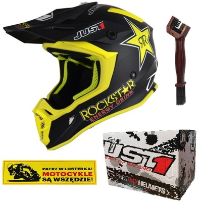 Kask OFF-ROAD JUST1 ROCKSTAR CROSS ENDURO roz. L