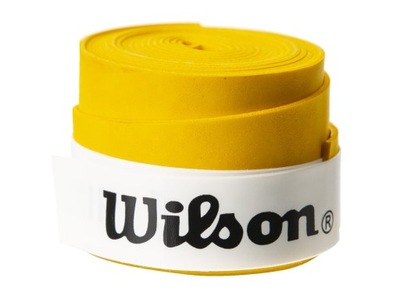 Wilson Overgrip matowa owijka tenisowa - żółta