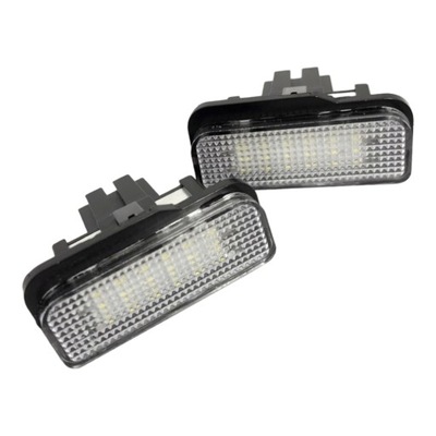 Підсвітка номерного знака led mercedes w203 w211 w219 фото №1