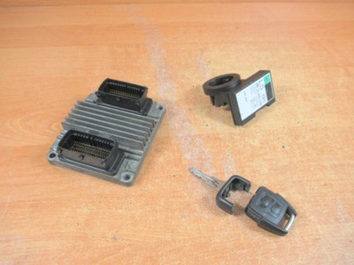 Бортовой компьютер набор стартовый opel astra ii g 1,6 b 09353509 dpac фото №1