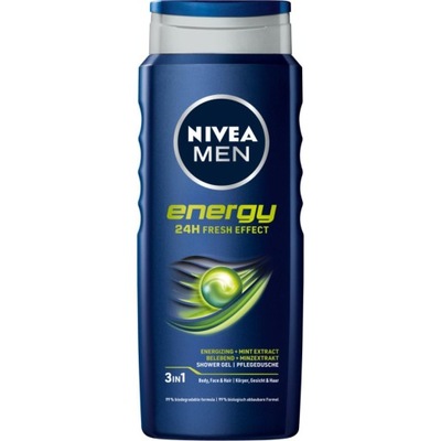 Nivea Men Energy 24H Fresh Effect Żel pod Prysznic