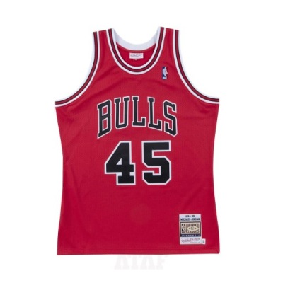 MN Authentic Jersey Bulls 1994-95 Michael Jordan S