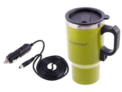 TAZA TÉRMICO AUTO CON CALENTADOR 12V 0.4 L  