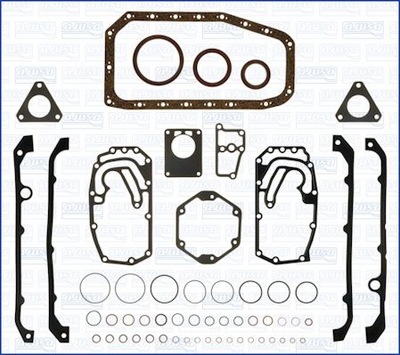 JUEGO DE FORROS PARTE INFERIOR FIAT DUCATO 94- [54080300] COMPUESTO JUEGO DE FORROS  