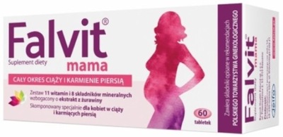 Falvit mama witaminy dla kobiet w ciąży i karmiących 60 tabletek