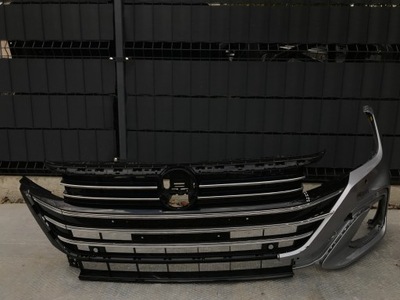 Vw arteon 3g8 бампер перед lift r line pdc 20- фото №1