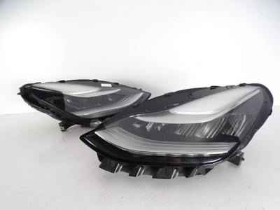 Фара перед передняя левая tesla 3 full led фото №1