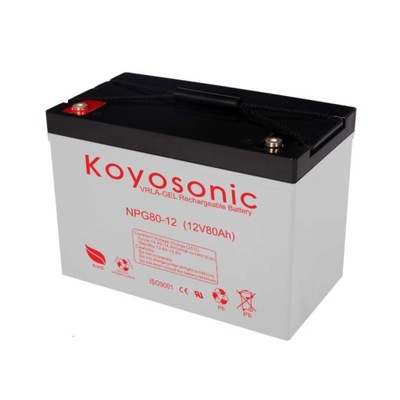 Akumulator żelowy GEL KOYOSONIC NPG80-12V 80Ah