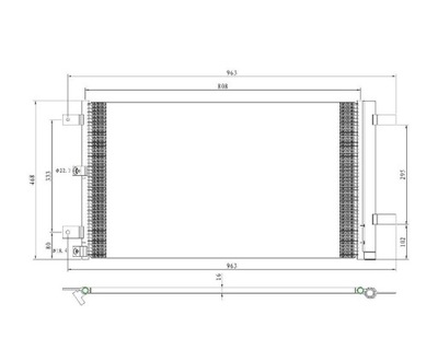 AUŠINTUVAS KONDICIONAVIMO FORD F-150 2015- FL3Z19712A 