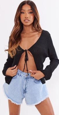 PRETTYLITTLETHING SPODENKI JEANSOWE ZAMEK 40 1EGD