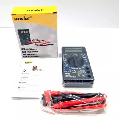 ANSLUT MULTIMETER 009877 PUDEŁKO