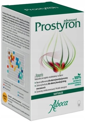 PROSTYRON Advanced ABOCA 60 kapsułek na Prostatę dla Mężczyzn