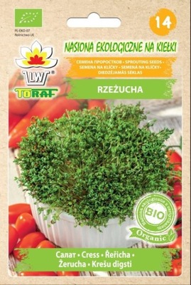 Kiełki BIO Organic – rzeżucha 20g TORAF